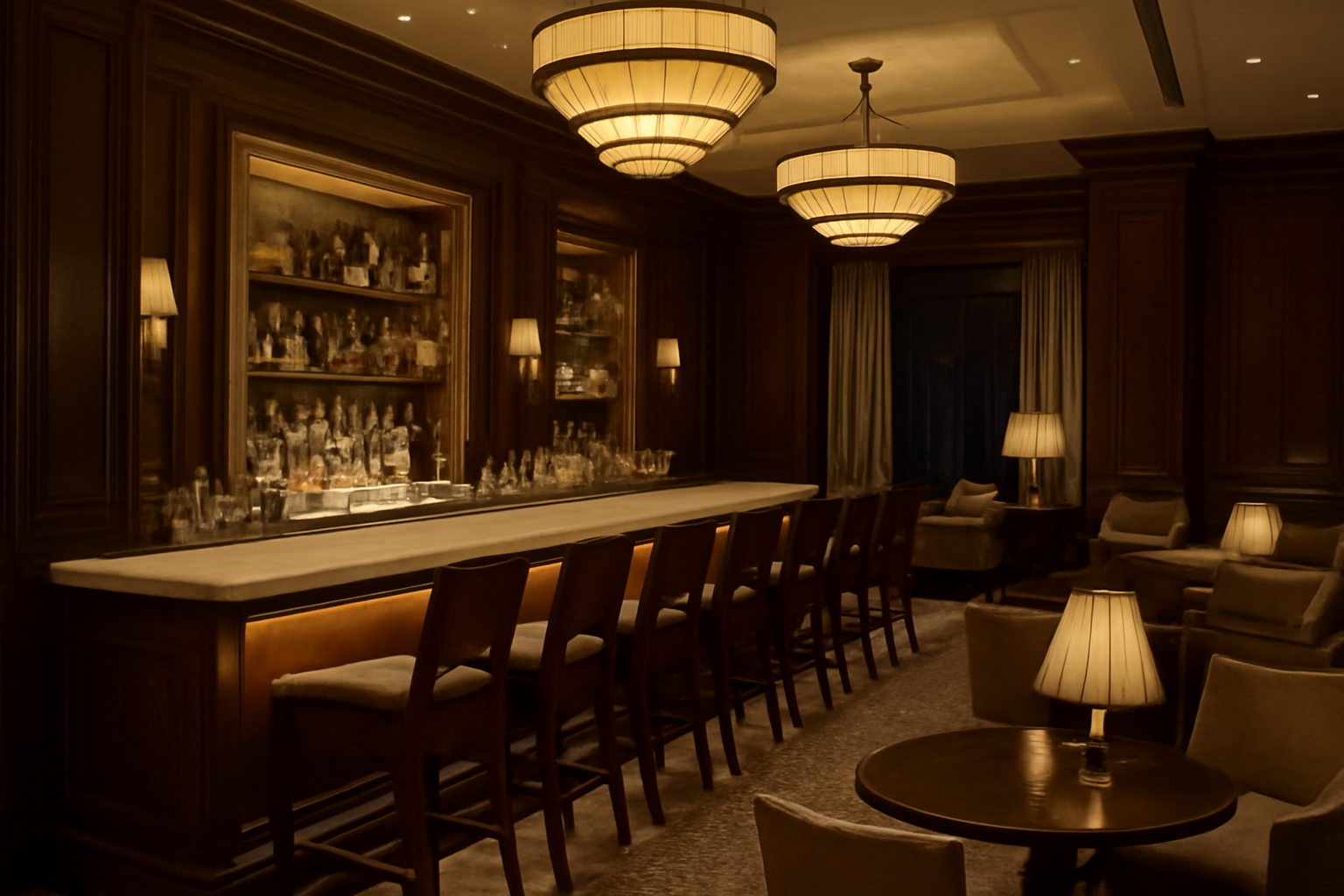 Hotel bar