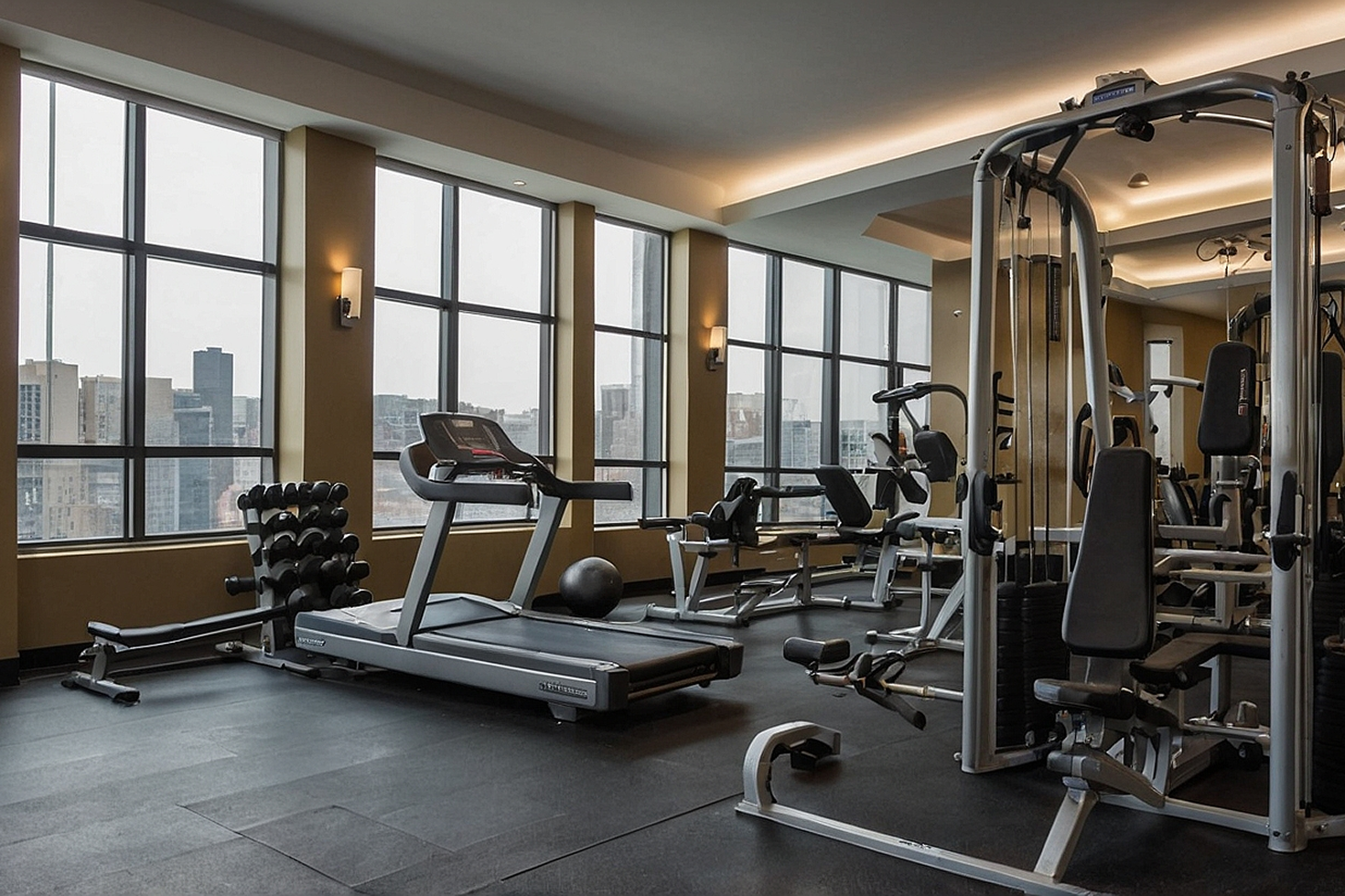 Hotel gym