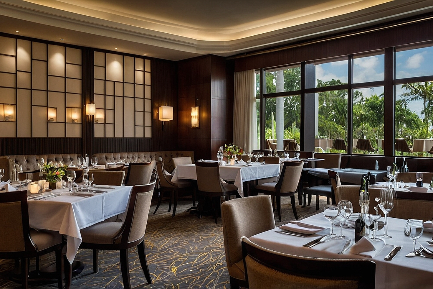 Hotel restaurant