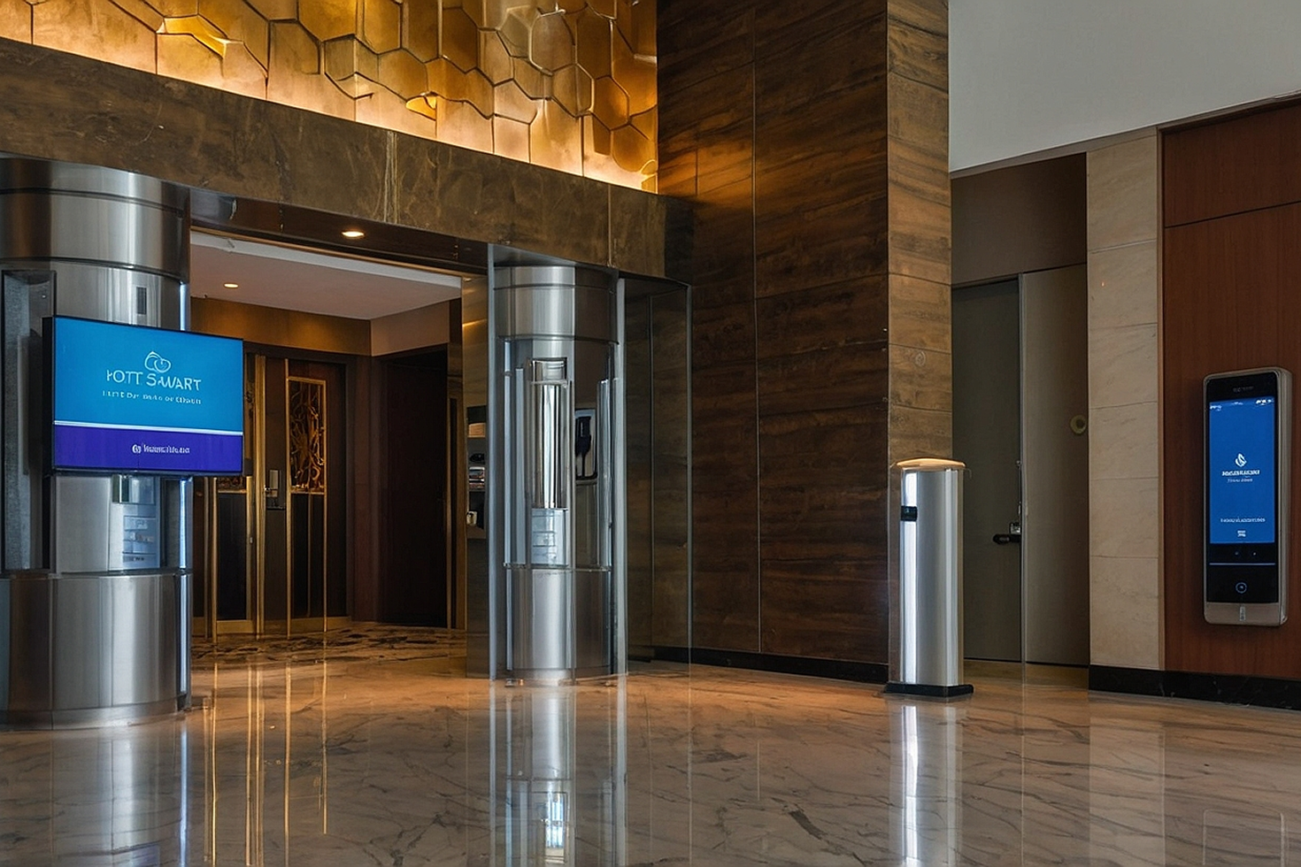 Smart hotel technology